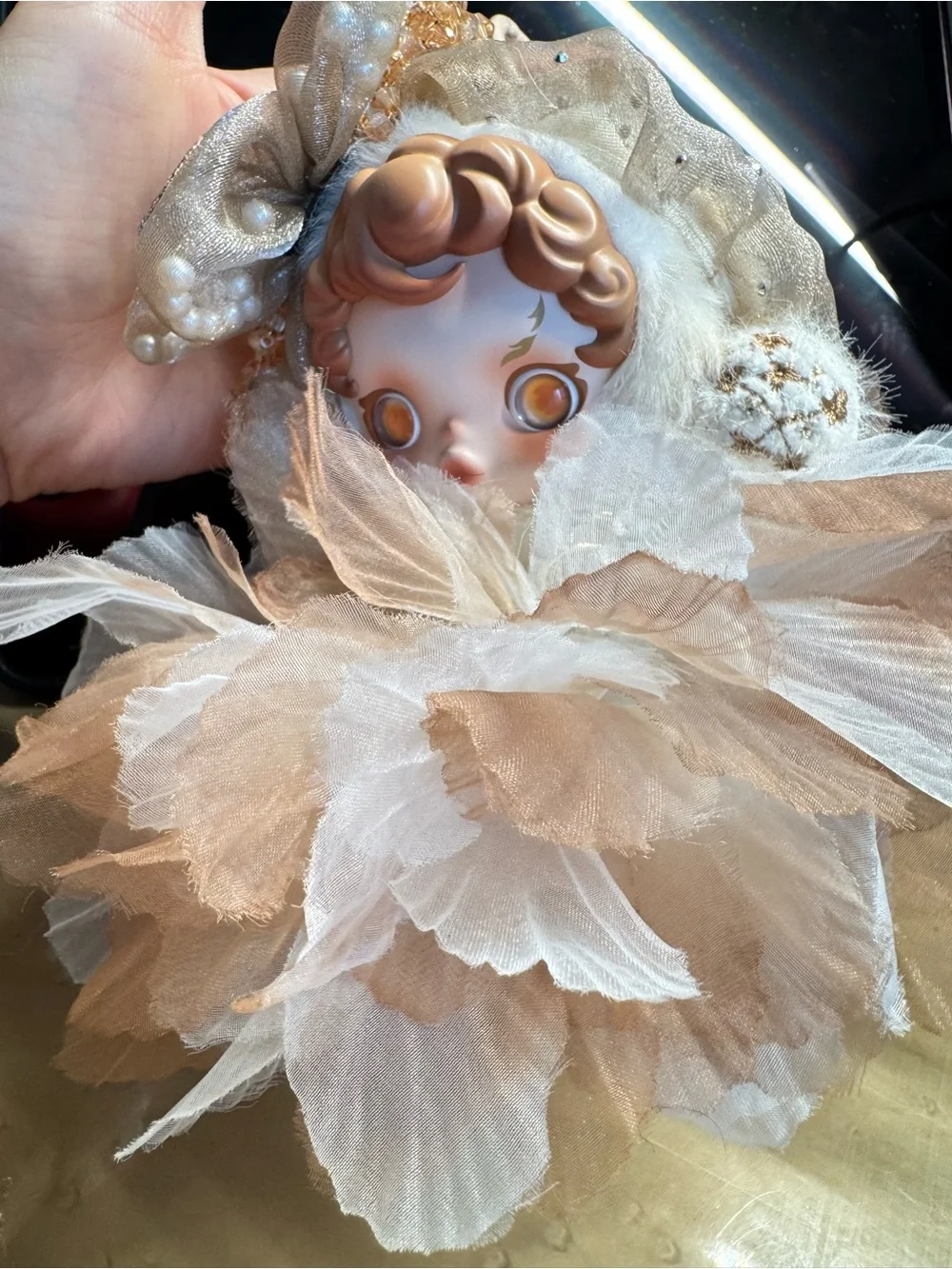 POP MART SKULLPANDA L’impressionnisme- Amber w/ Handmade Couture Dress&Hat